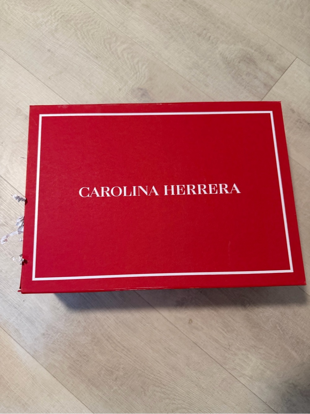 Carolina Herrera Vibrant Red Branded Gift Box XL
